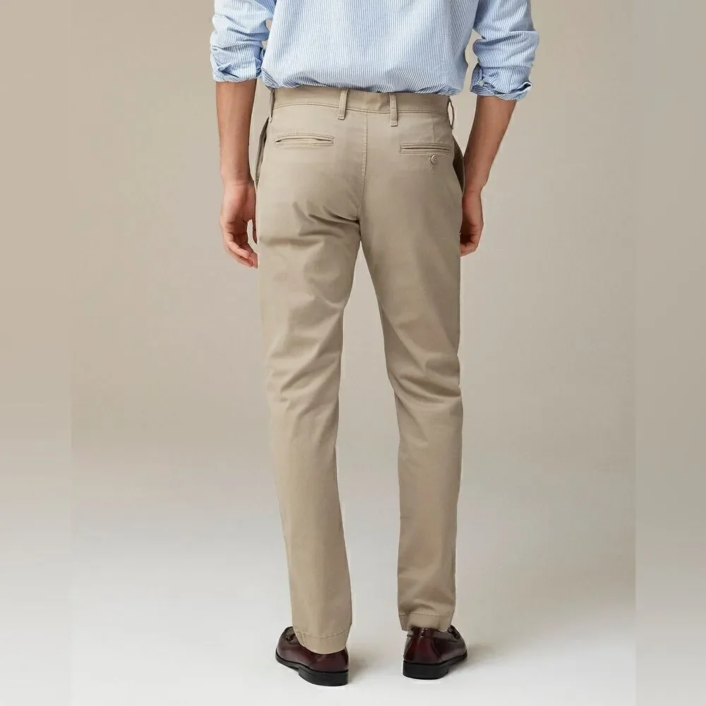 NWT J. Crew 484 Slim-fit stretch chino pant size 34/30